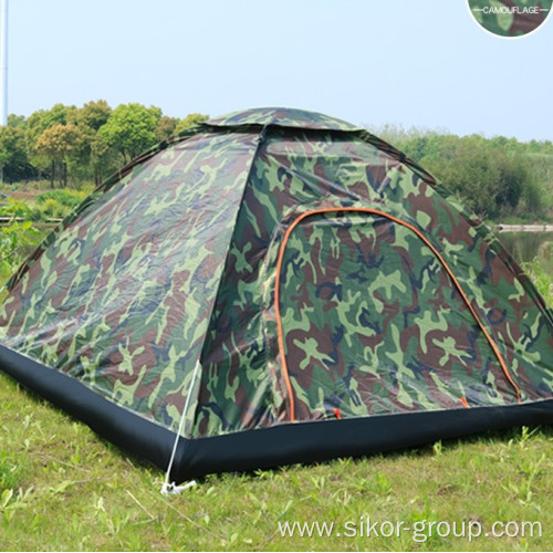 Outdoor camping folding automatic tent 3-4 people beach simple quick open automatic tent